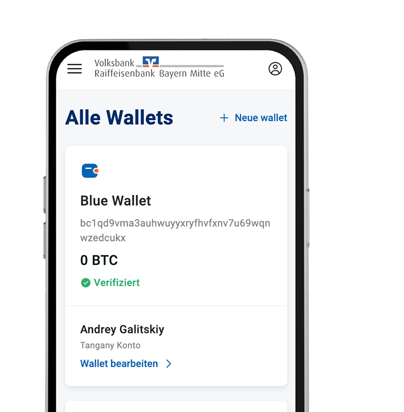 Wallets and custodial accounts